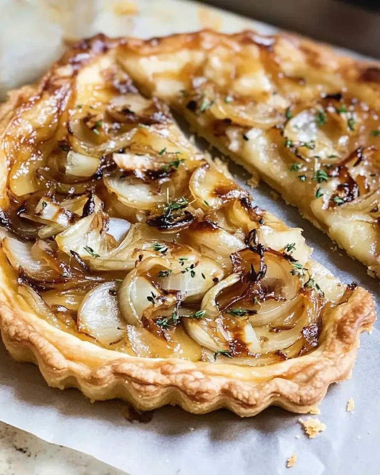 Irresistibly Savory: Discover the Perfect Caramelized Onion Tart Recipe - Featured Image