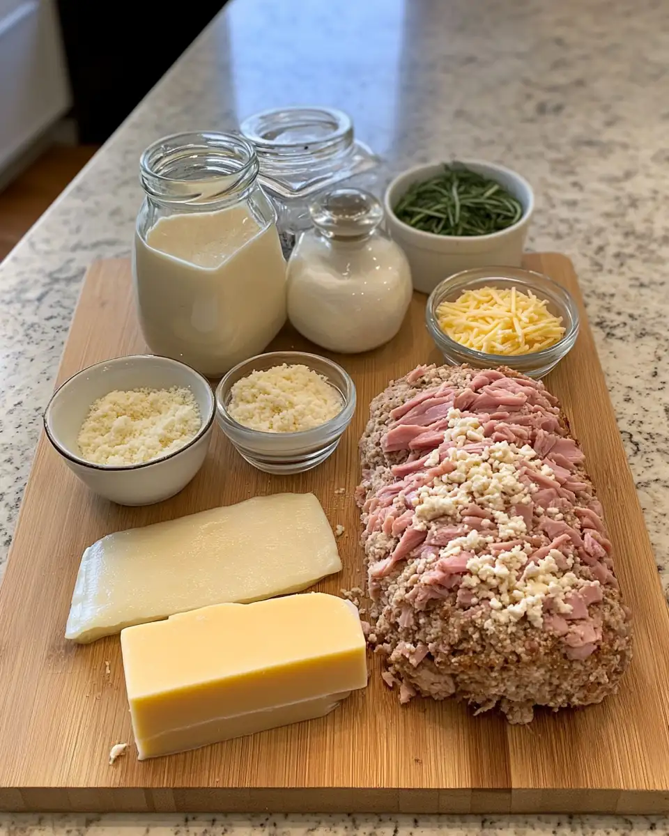 Ingredients for Savor the Flavor: Chicken Cordon Bleu Meatloaf Extravaganza Unleashed