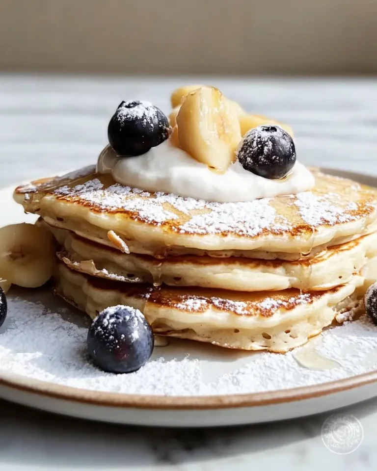 Fluffy Coconut Cream Pancakes: A Tropical Breakfast Delight - Featured Image