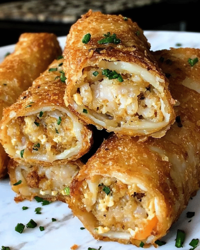 Crab Cake Egg Rolls: A Crispy Twist on a Seafood Classic - Featured Image