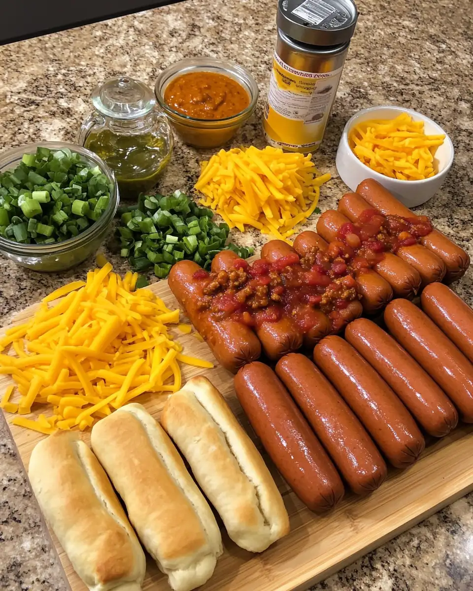Crescent Roll Chili Dog Delight: A Game-Changing Twist on a Classic Favorite 4 Ingredients for Crescent Roll Chili Dog Delight: A Game-Changing Twist on a Classic Favorite