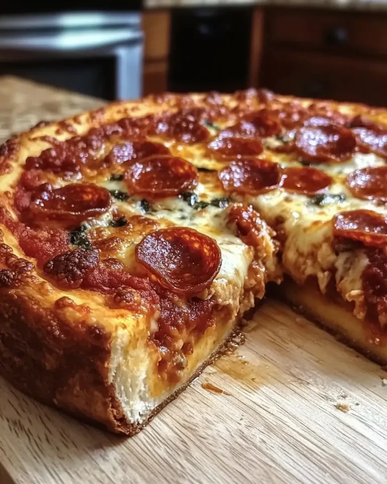 Ultimate Comfort: Savor the Gooey Goodness of Deep-Dish Pizza Pie - Featured Image