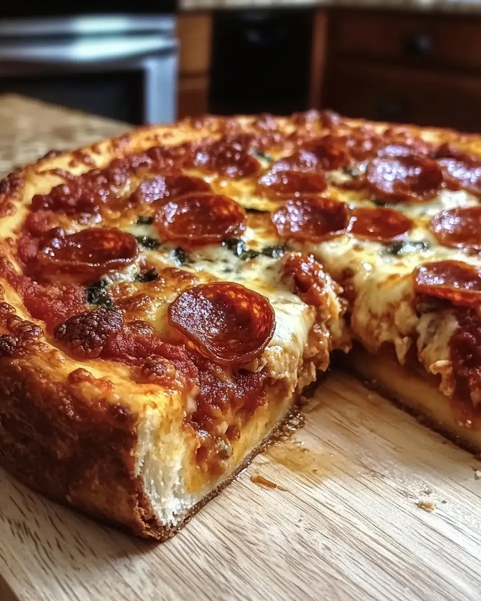 Ultimate Comfort: Savor the Gooey Goodness of Deep-Dish Pizza Pie 25 Ultimate Comfort: Savor the Gooey Goodness of Deep-Dish Pizza Pie - Featured Image
