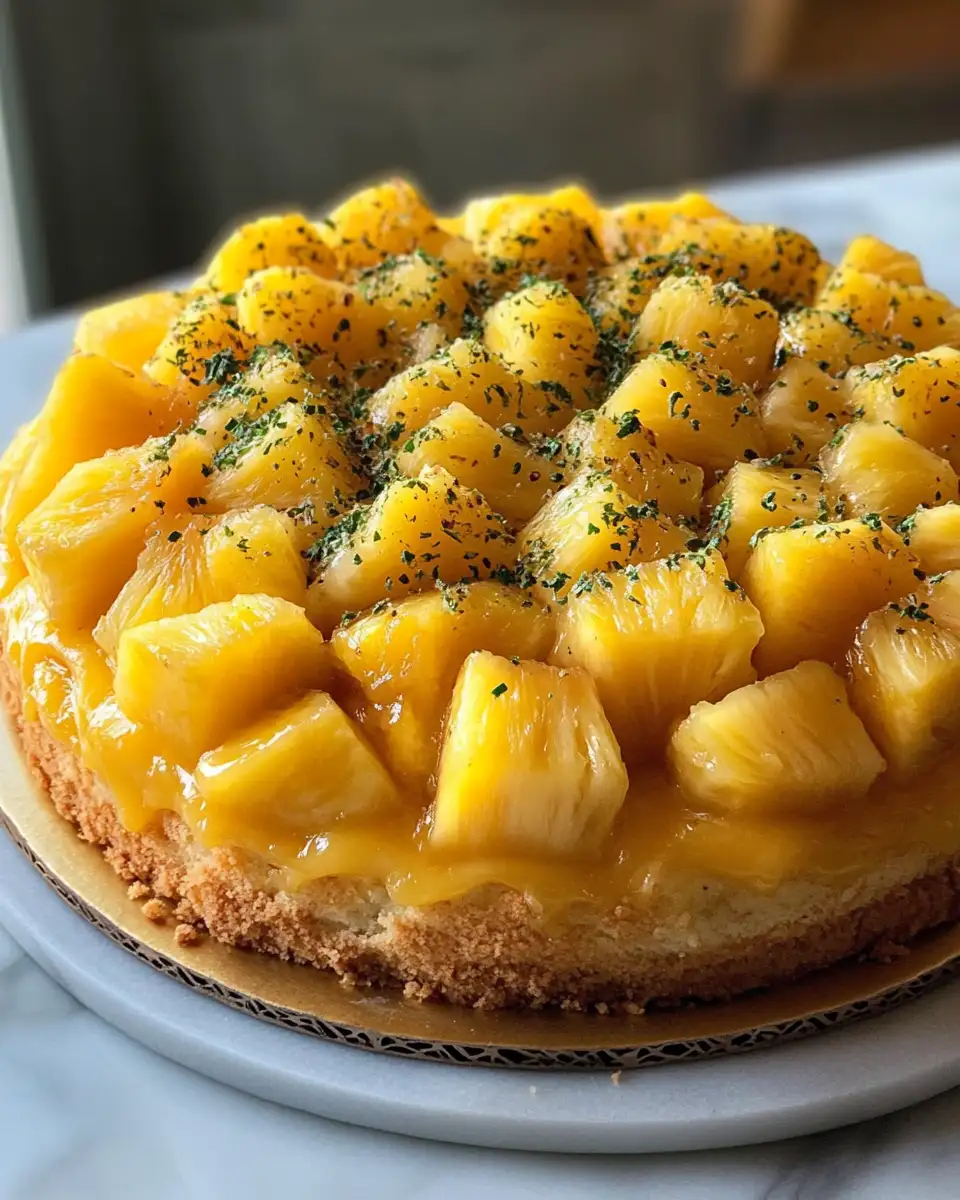 Indulge in Paradise with Homemade Pineapple Heaven Cake 6 Final dish - Indulge in Paradise with Homemade Pineapple Heaven Cake