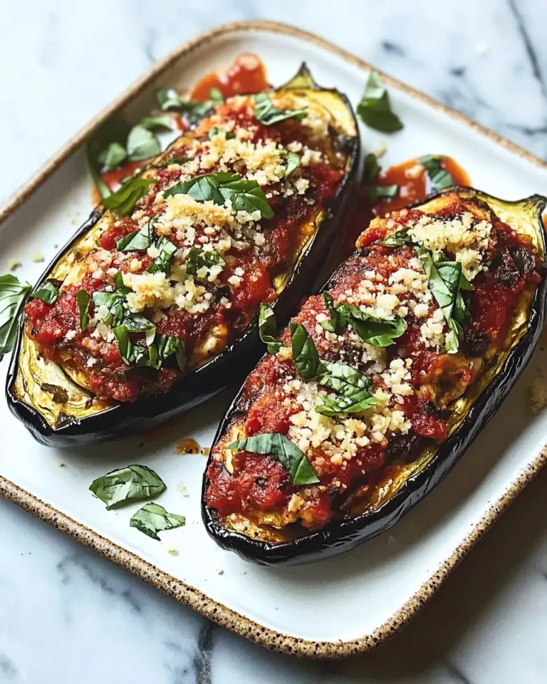 Discover the Secret to Perfectly Savory Italian Baked Stuffed Eggplant - Featured Image