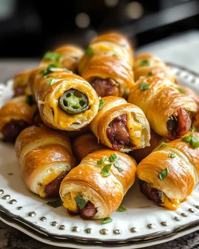 Spice Up Your Snack Game with Jalapeno Popper Pigs in a Blanket - Featured Image