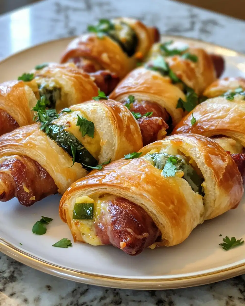 Final dish - Spice Up Your Snack Game with Jalapeno Popper Pigs in a Blanket