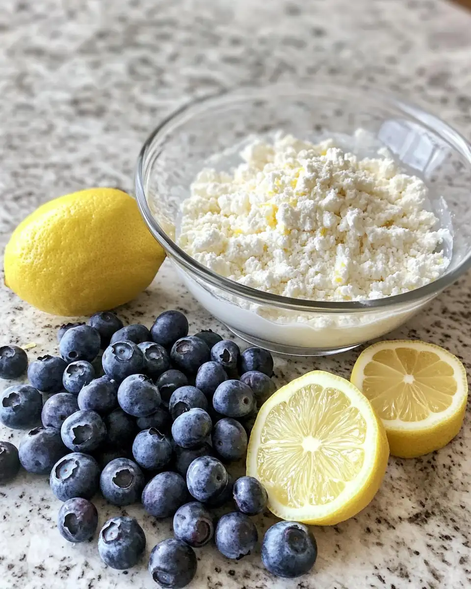 No-Bake Lemon Dazzling Blueberry Cream Cake Recipe 4 Ingredients for Zesty Delight: No-Bake Lemon Dazzling Blueberry Cream Cake Recipe
