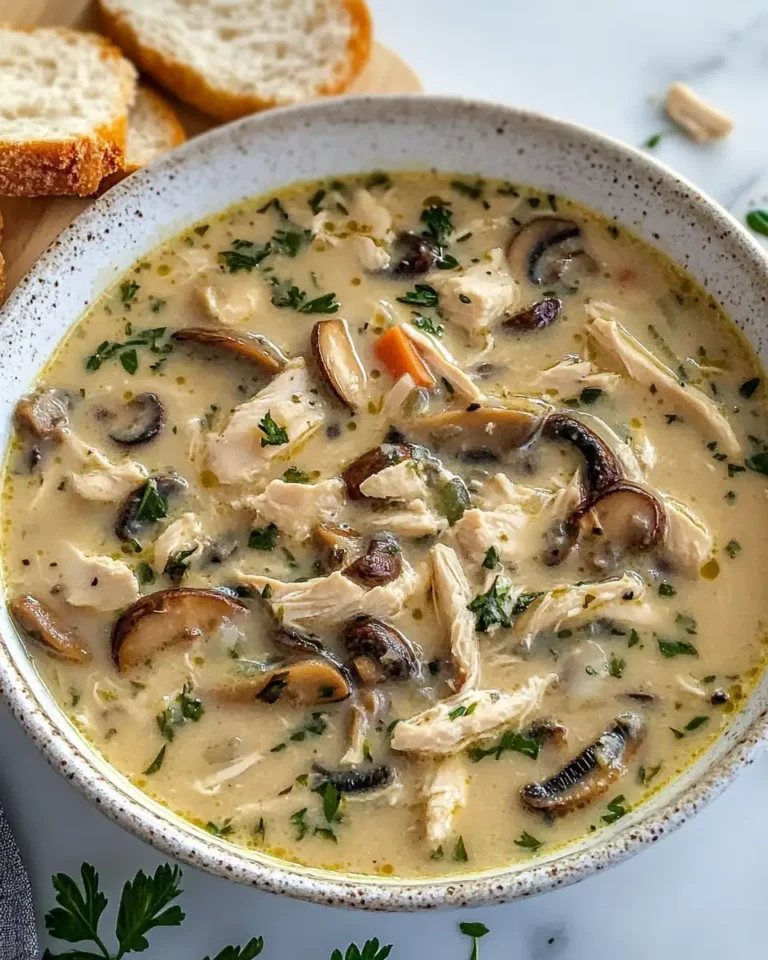 Warm Up Your Soul with Rotisserie Chicken Mushroom Soup Delight - Featured Image