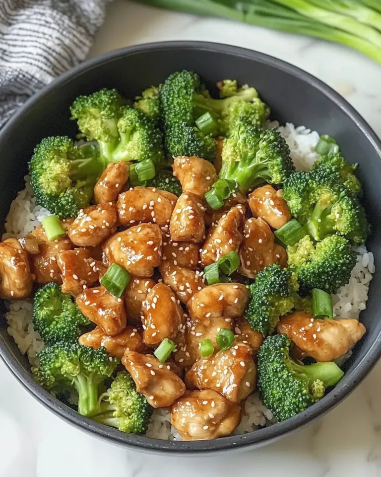 Sweet and Savory Delight: Honey Sesame Chicken & Broccoli Bowl - Featured Image