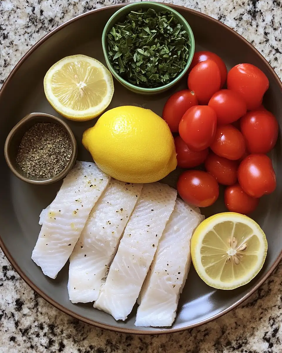 Mediterranean-Style Herb Baked Fish Recipe 4 Ingredients for Savor the Flavors: Mediterranean-Style Herb Baked Fish Recipe