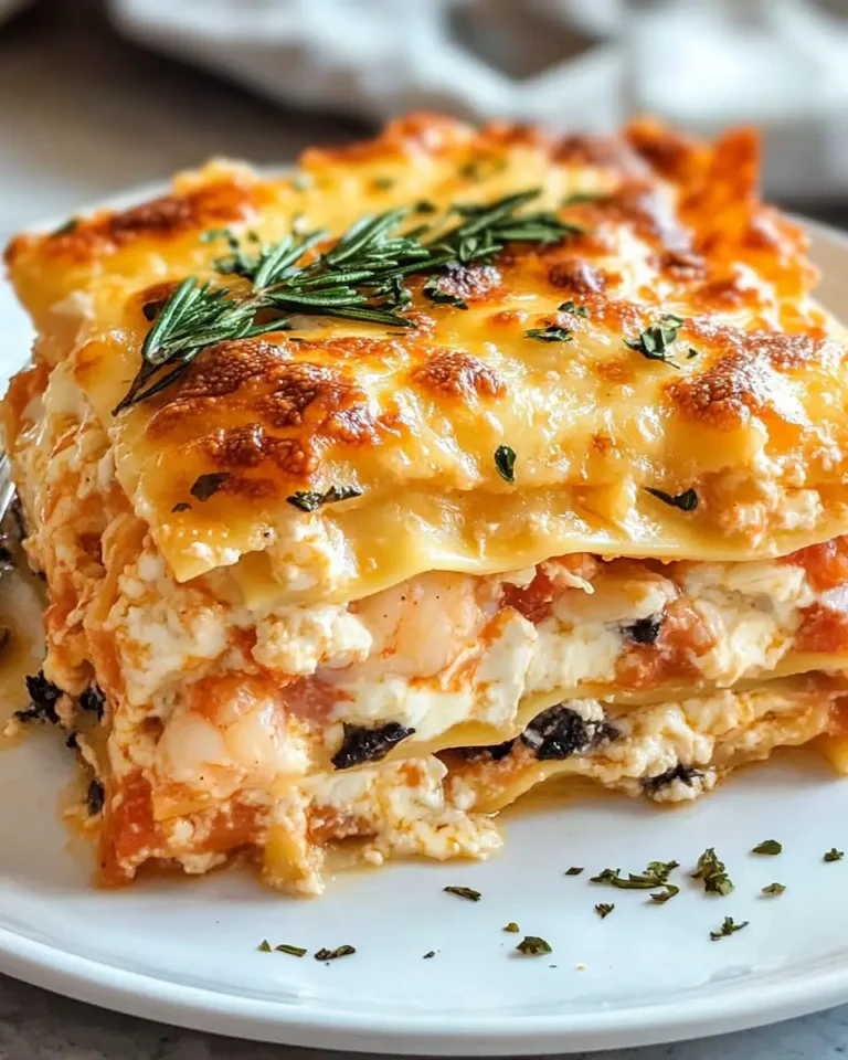 Indulge in Layers of Flavor: Seafood Lasagna with Shrimp & Crab Delight - Featured Image