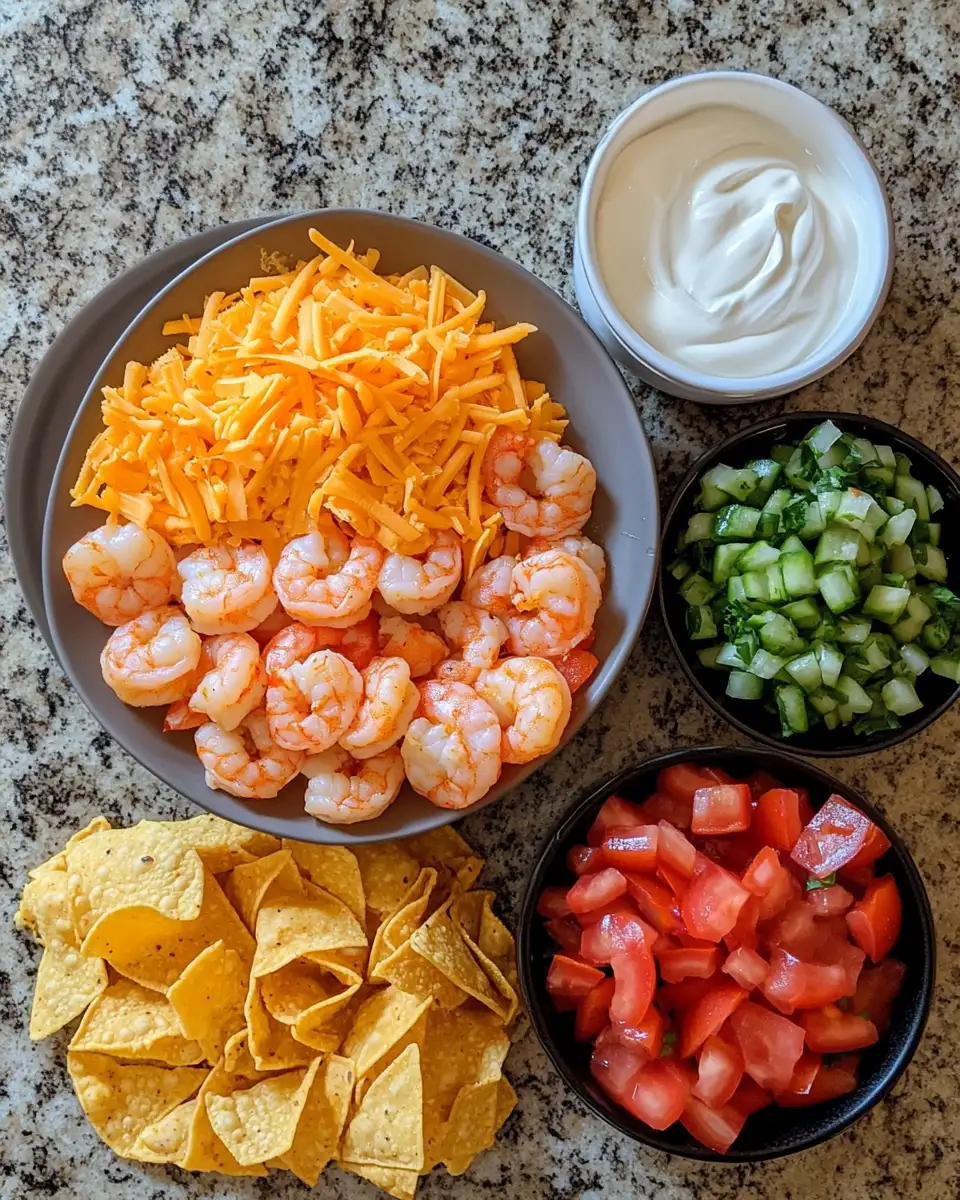 Ingredients for Dive into Flavor: Irresistible Seafood Nacho Bombs