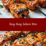 Bang Bang Salmon Bites: Irresistible Appetizer! 🍣🔥
