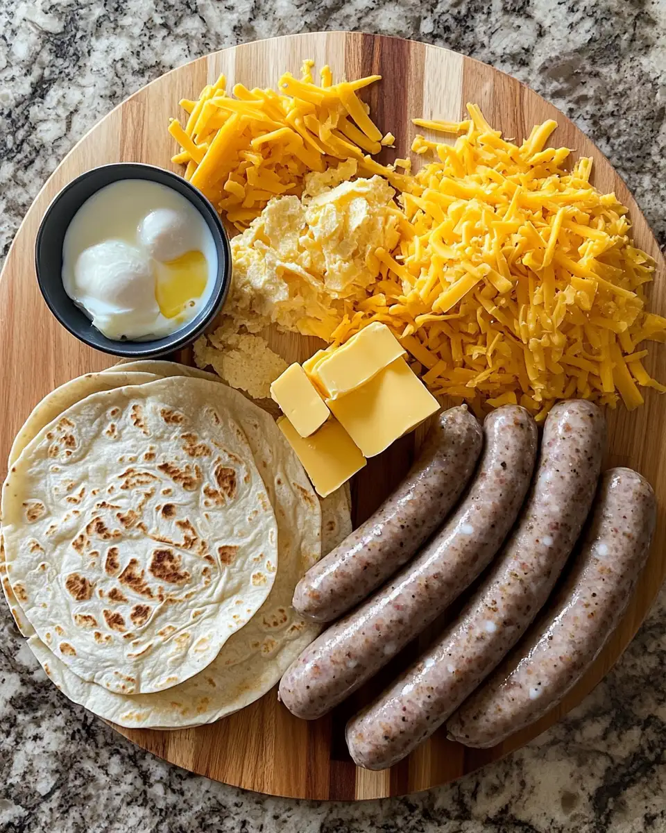 Ingredients for Rise and Shine with the Bold Flavors of Breakfast Bratt