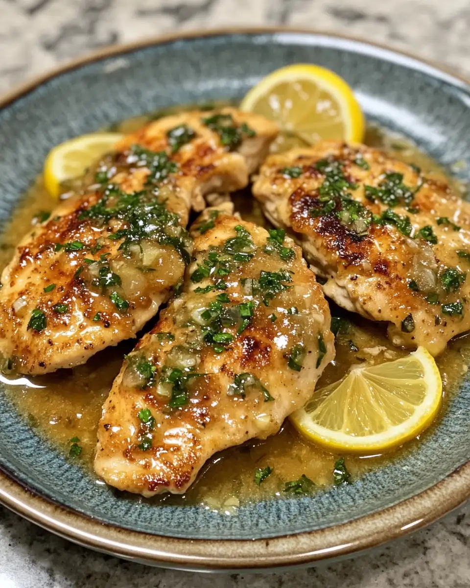 Final dish - Zesty Chicken Piccata with Lemon Sauce That Will Elevate Your Dinner Game
