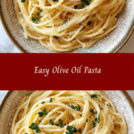 Easy Olive Oil Pasta: Quick & Delicious! 🍝✨