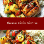 Tropical Hawaiian Chicken Sheet Pan 🍍🍗