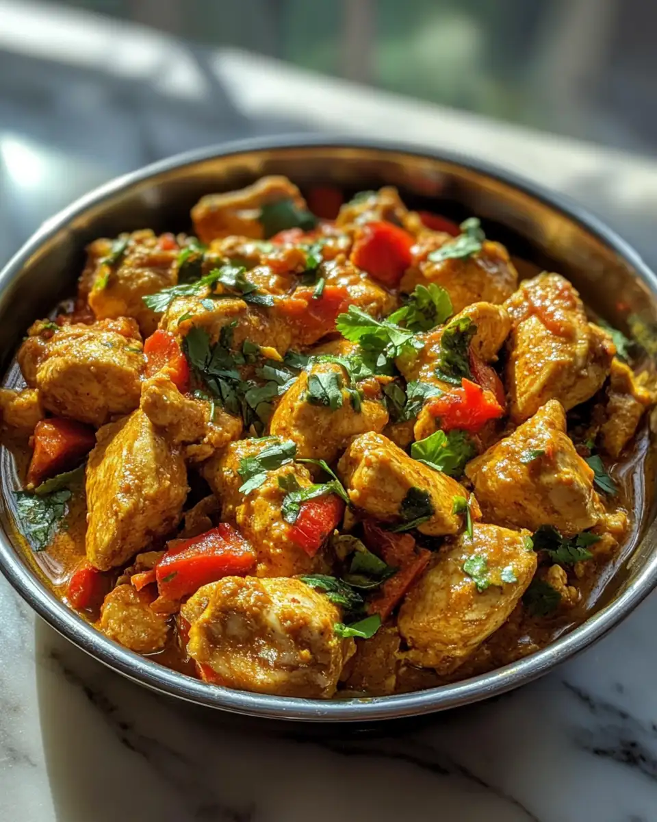 Final dish - Spice Up Your Dinner with Authentic Jamaican Curry Chicken