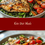 Savory Keto Chicken Alfredo 🍝🥑