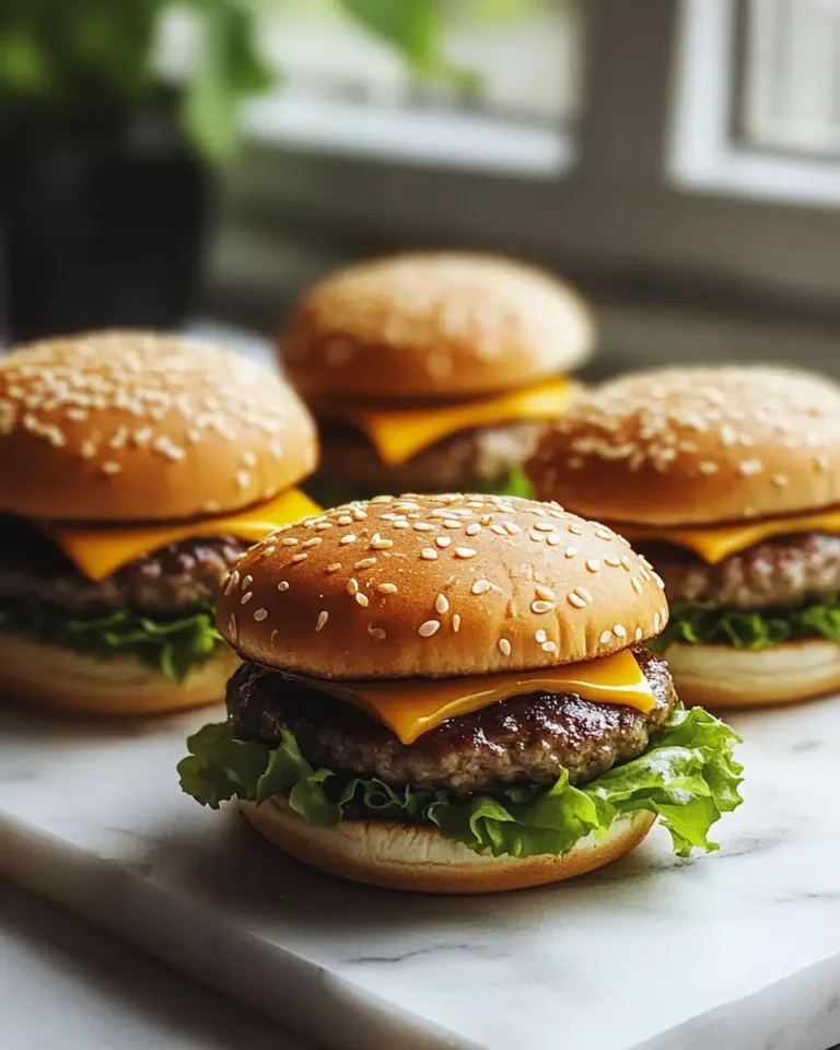 Bite-Sized Bliss: Mini Big Mac Cheeseburgers to Satisfy Your Cravings - Featured Image