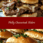Philly Cheesesteak Sliders: Game Day Delight 🍔🧀