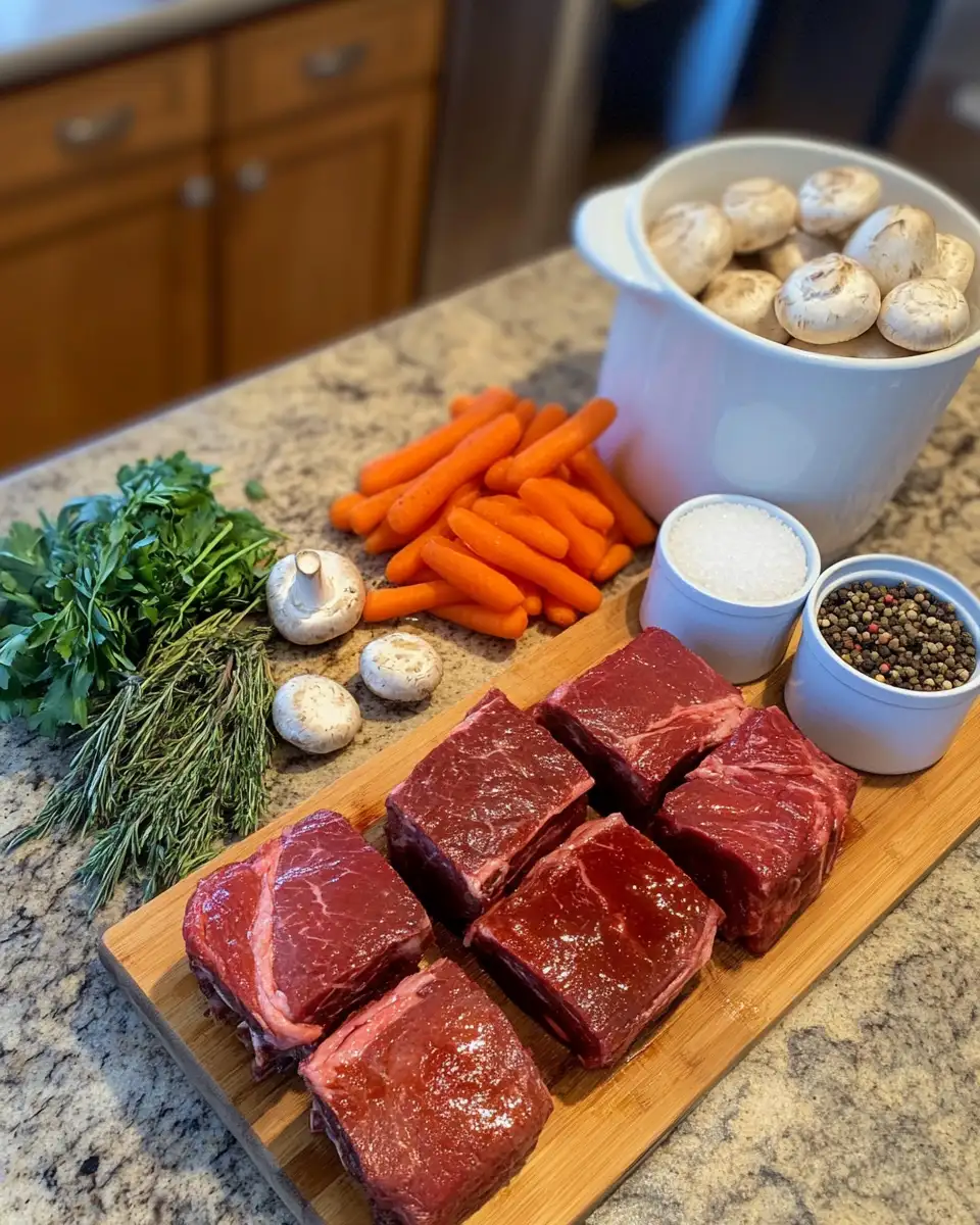 Ingredients for Savor the Elegance: Short Ribs with a French Twist