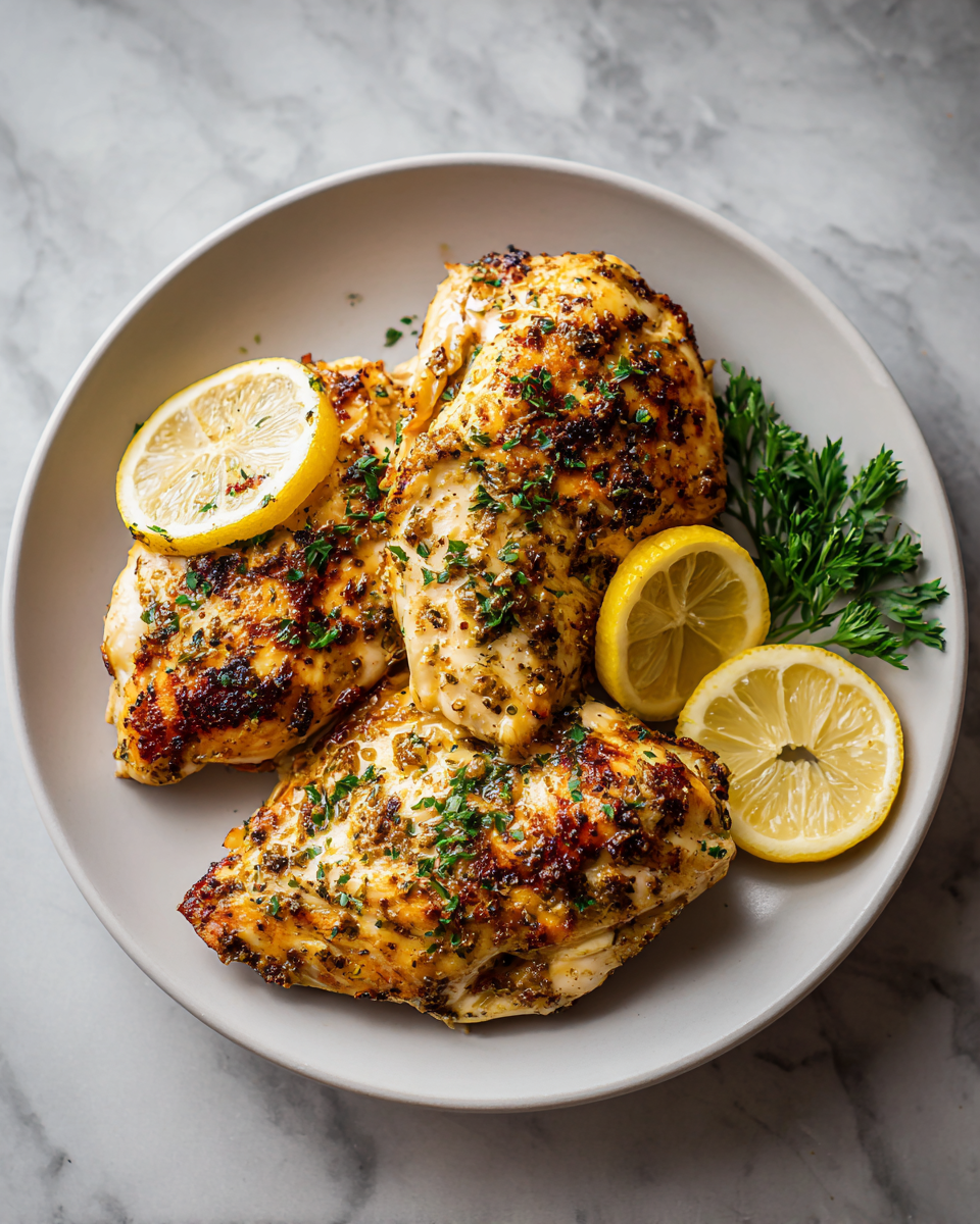 Final dish - Zesty Airfryer Lemon Chicken: Your New Weeknight Favorite