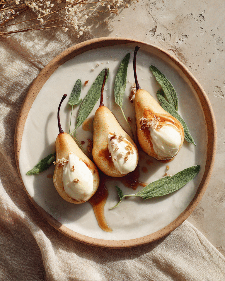 Sweet Elegance: Transform Your Dessert Game with Baked Pears - Featured Image
