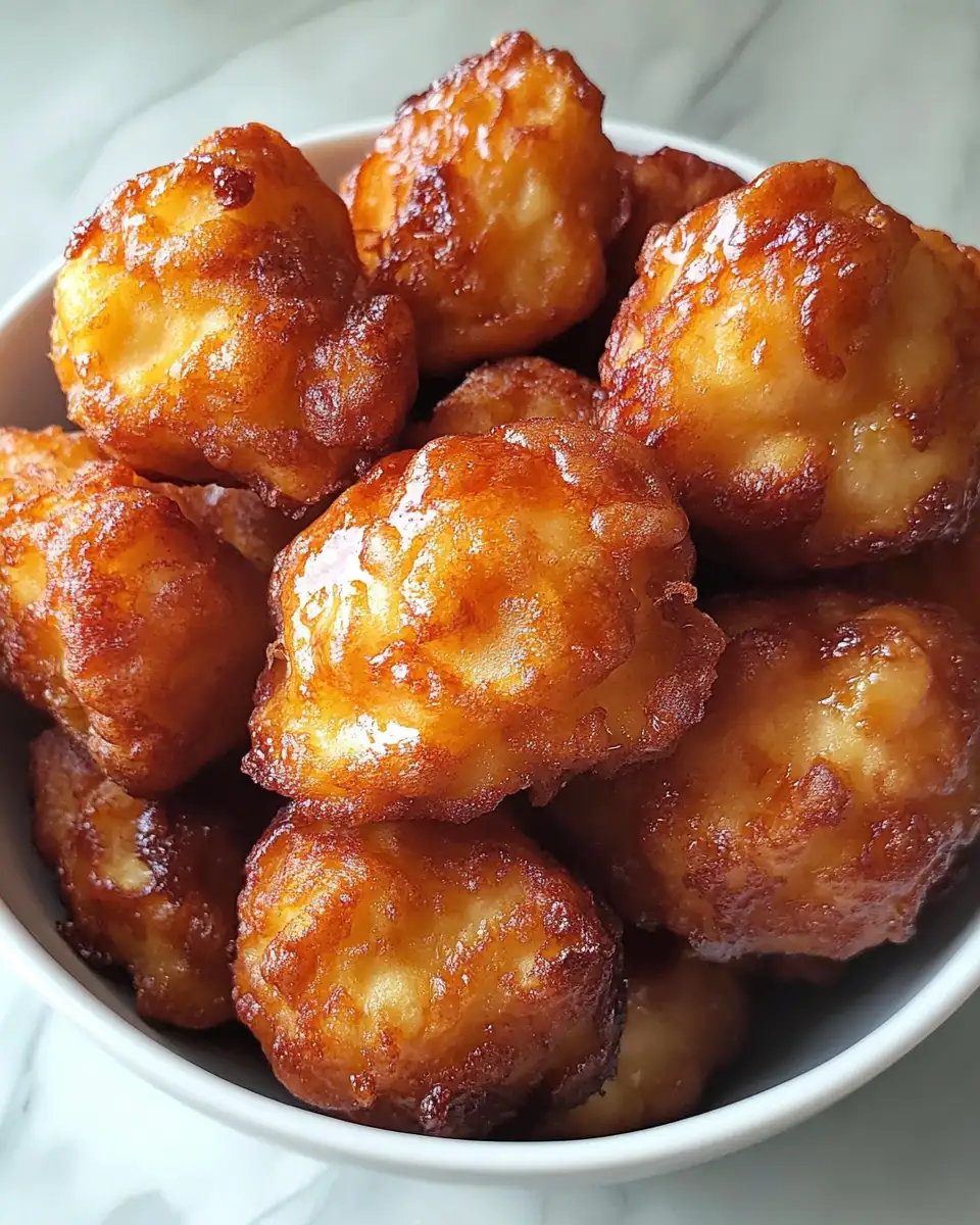 Final dish - Crispy Delights: Discover the Secret to Making Perfect Big Apple Fritters