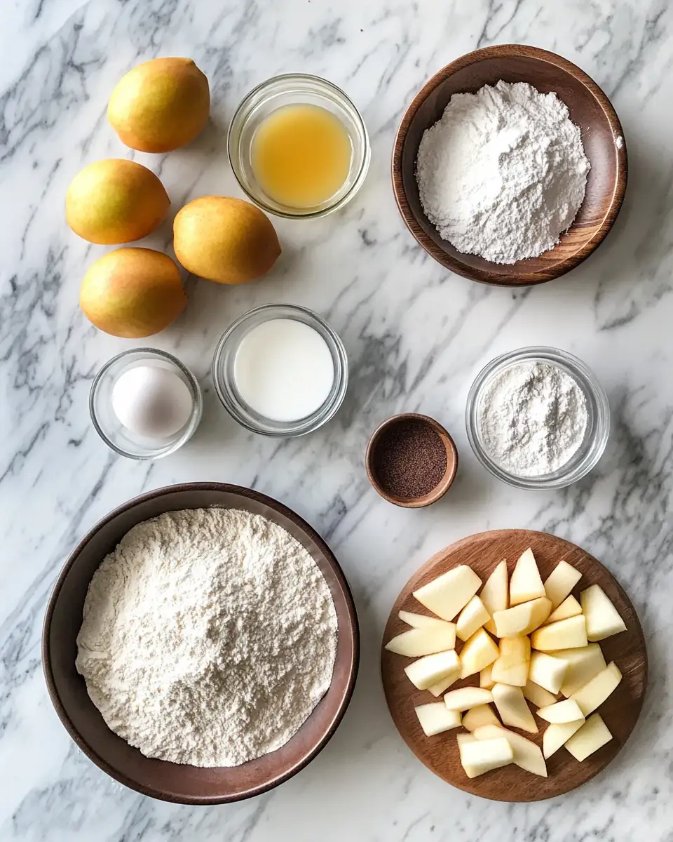 Ingredients for Crispy Delights: Discover the Secret to Making Perfect Big Apple Fritters