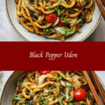 Spice Up Your Dinner with Savory Black Pepper Udon