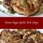 Brown Sugar Garlic Pork Chops 🍖✨