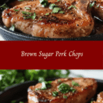 Sweet & Savory Brown Sugar Pork Chops 🍖🍯