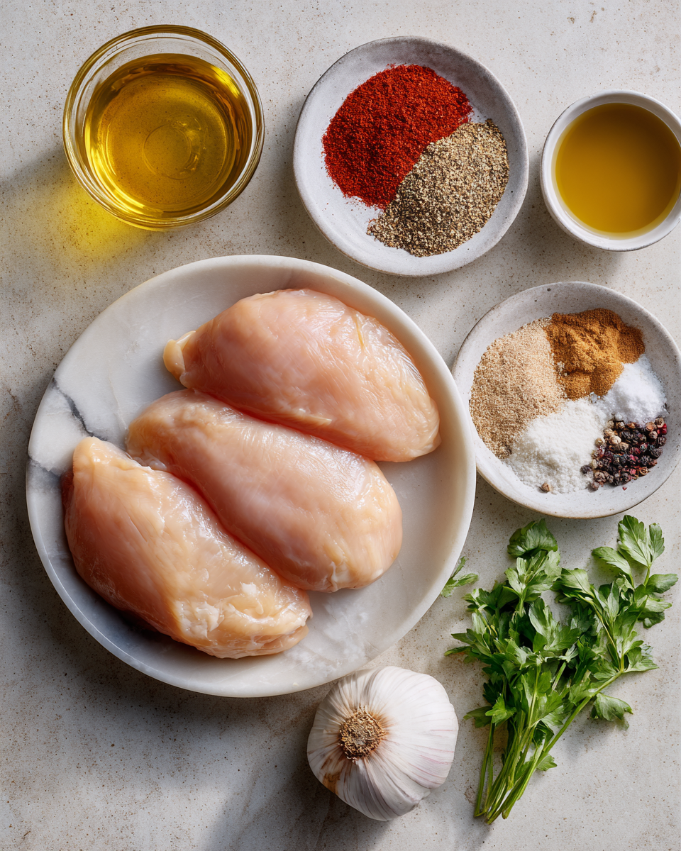 Ingredients for Crispy Magic: Cooking Frozen Chicken in Your Air Fryer