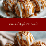 Explode Your Taste Buds with Irresistible Caramel Apple Pie Bombs