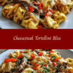 Cheesesteak Tortellini Bliss: A Flavor Fusion Adventure