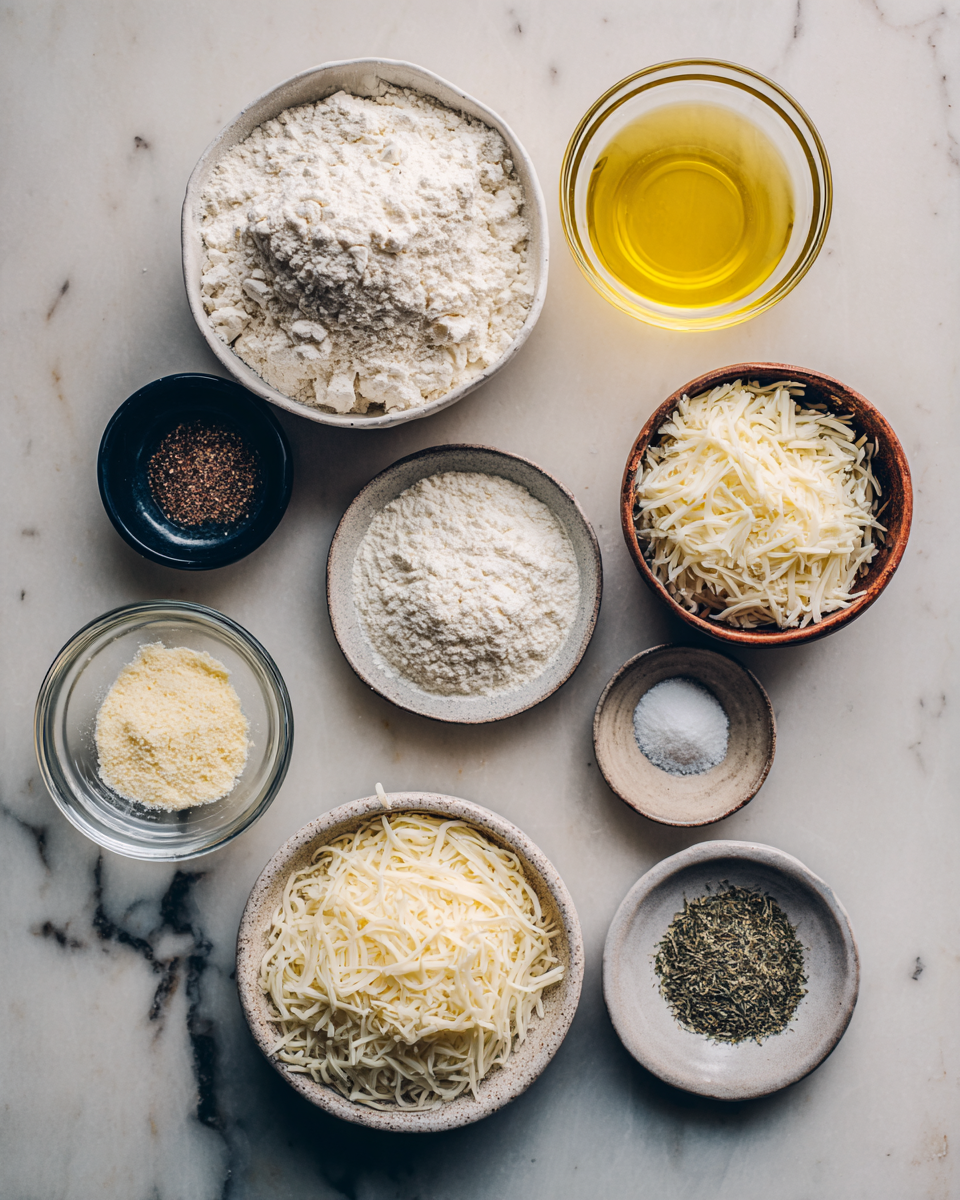 Ingredients for Irresistibly Cheesy Bread: Your Ultimate Comfort Food Delight