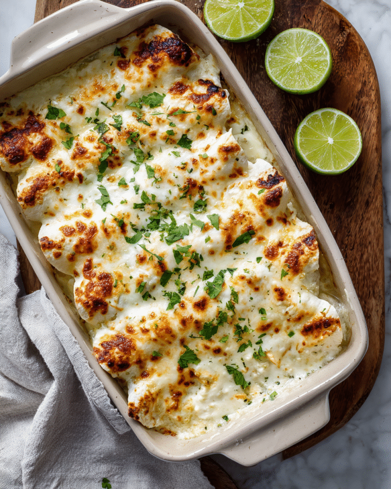 Creamy Chicken Enchiladas: A Sour Cream White Sauce Sensation - Featured Image