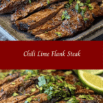Chili Lime Flank Steak: Flavor Explosion! 🌶️🥩