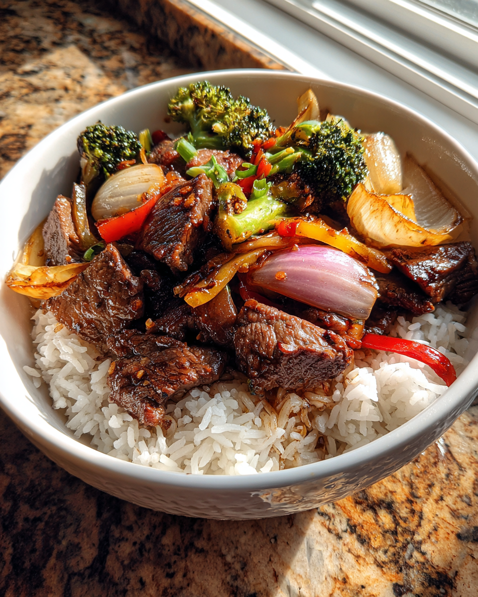 Final dish - Savor the Flavor: Ultimate Chinese Beef and Onion Stir Fry Recipe