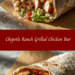 Sizzling Chipotle Ranch Grilled Chicken Burrito Bliss