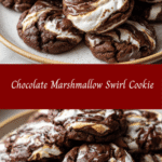 Heavenly Bites: Indulge in Chocolate Marshmallow Swirl Cookies