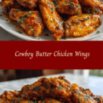 Saddle Up for Flavor: Irresistible Cowboy Butter Chicken Wings