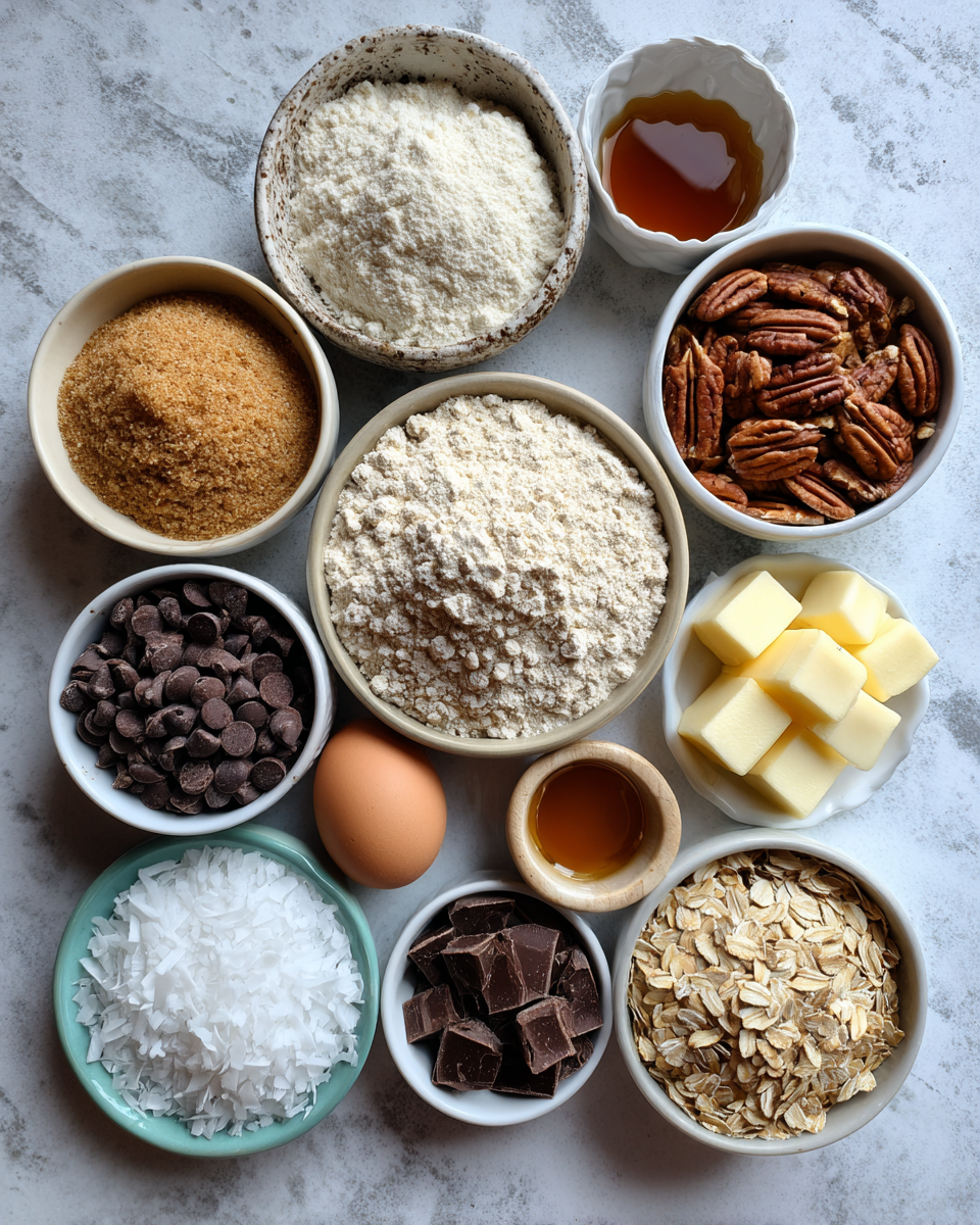 Ingredients for Cowboy Cookies: Saddle Up for the Ultimate Sweet Adventure