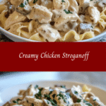 Irresistibly Comforting: Dive into Creamy Chicken Stroganoff Bliss