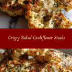 Irresistibly Crispy Baked Cauliflower Steaks That You Need to Try