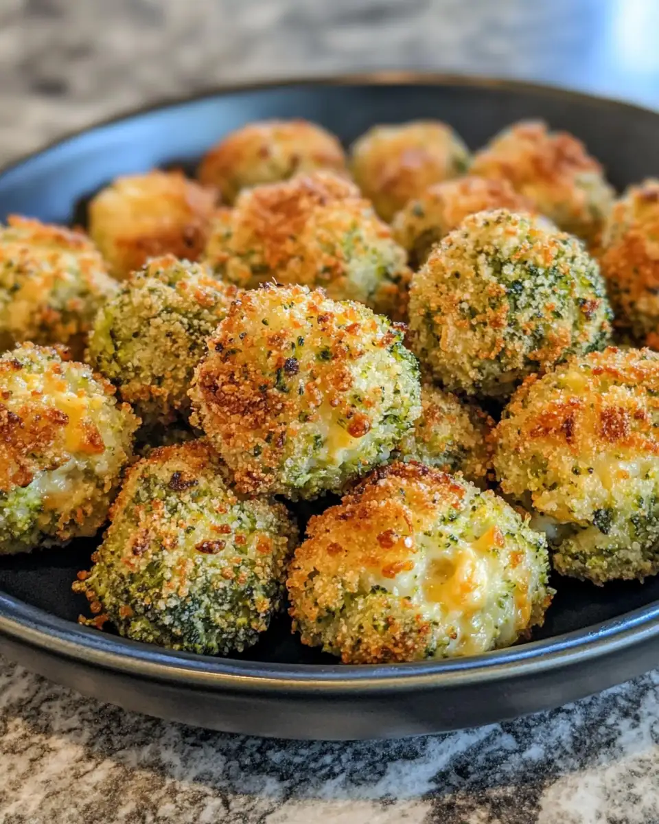 Final dish - Crispy Broccoli Cheddar Poppers that Will Steal the Show