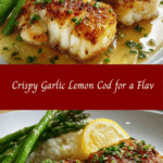 Crispy Garlic Lemon Cod: Dive into Flavorful Seafood Delight