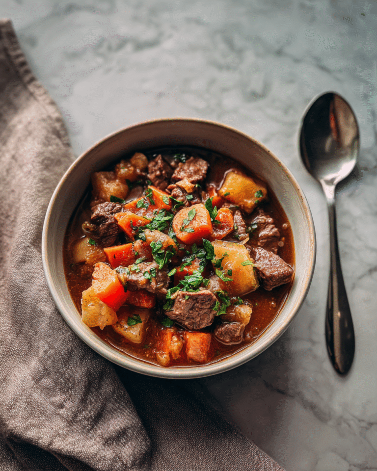 Hearty Comfort in a Bowl: Easy Beef Stew Recipe for Cozy Nights - Featured Image